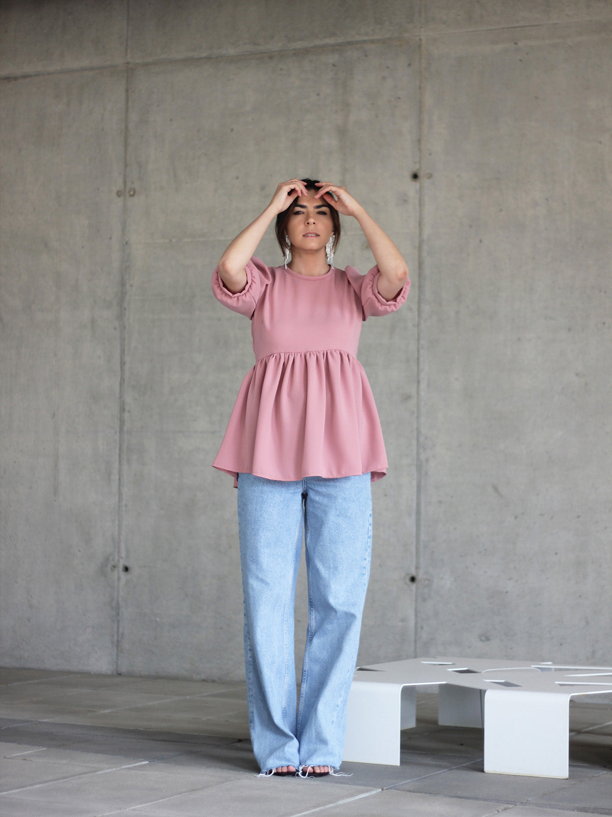 Mary Blouse | Soft Pink