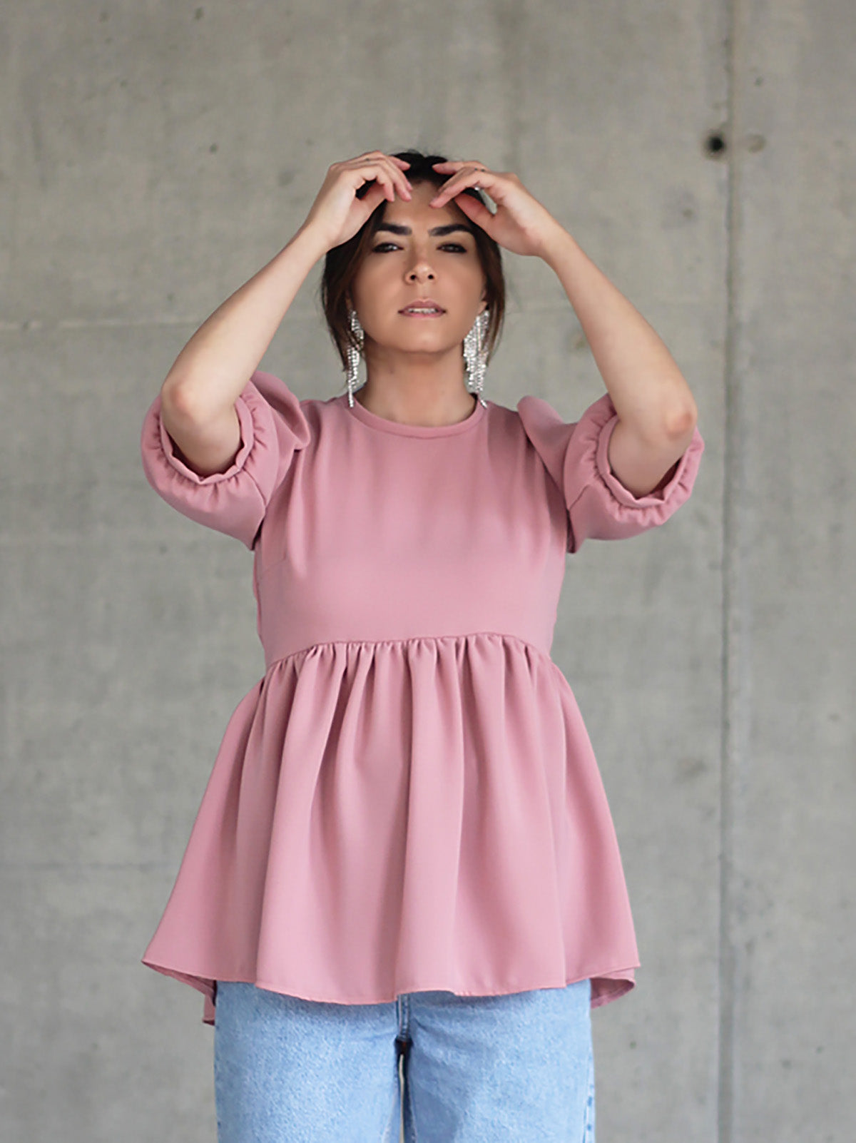 Mary Blouse | Soft Pink