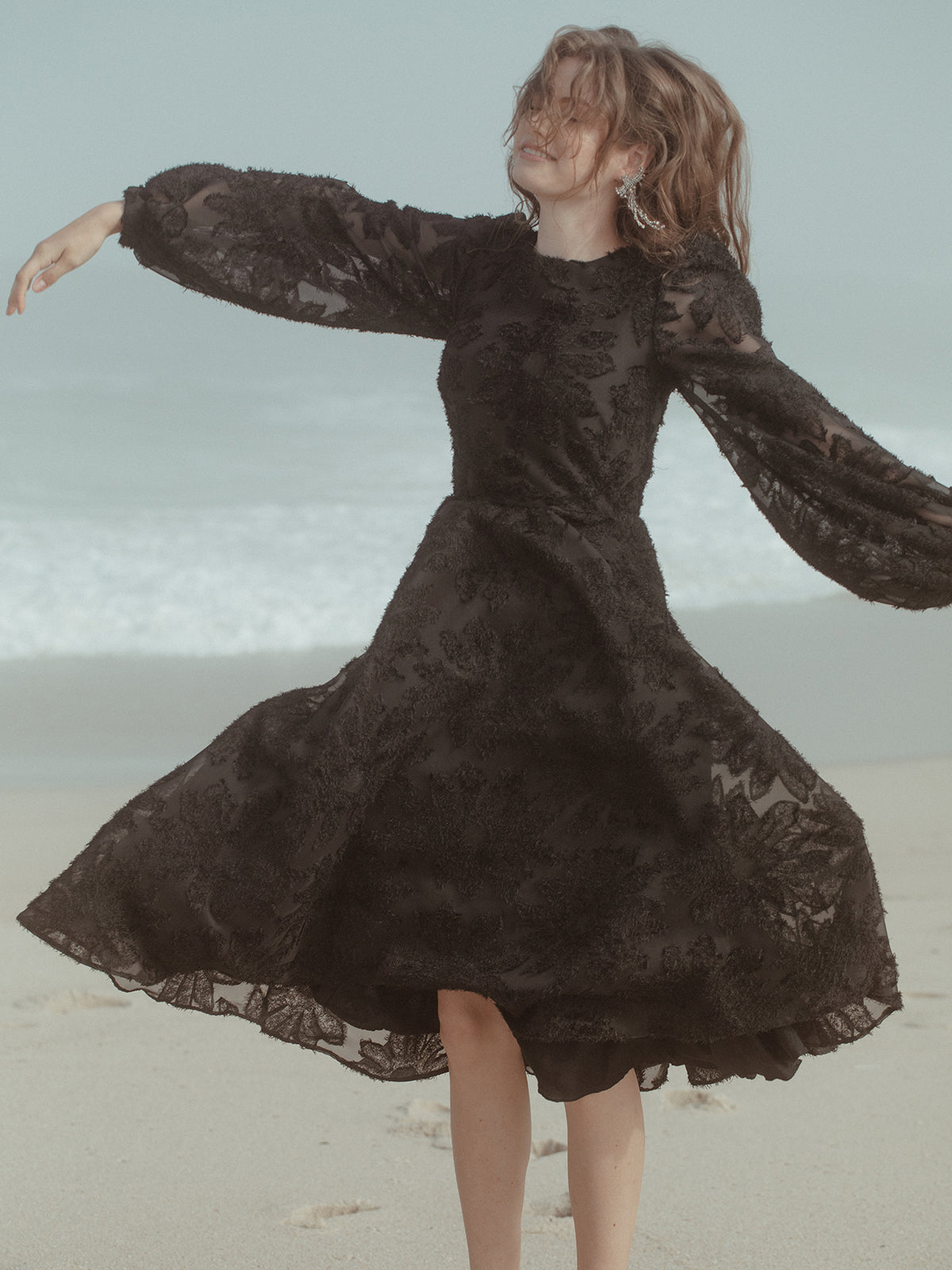 Vestido Julia | Bordado Preto