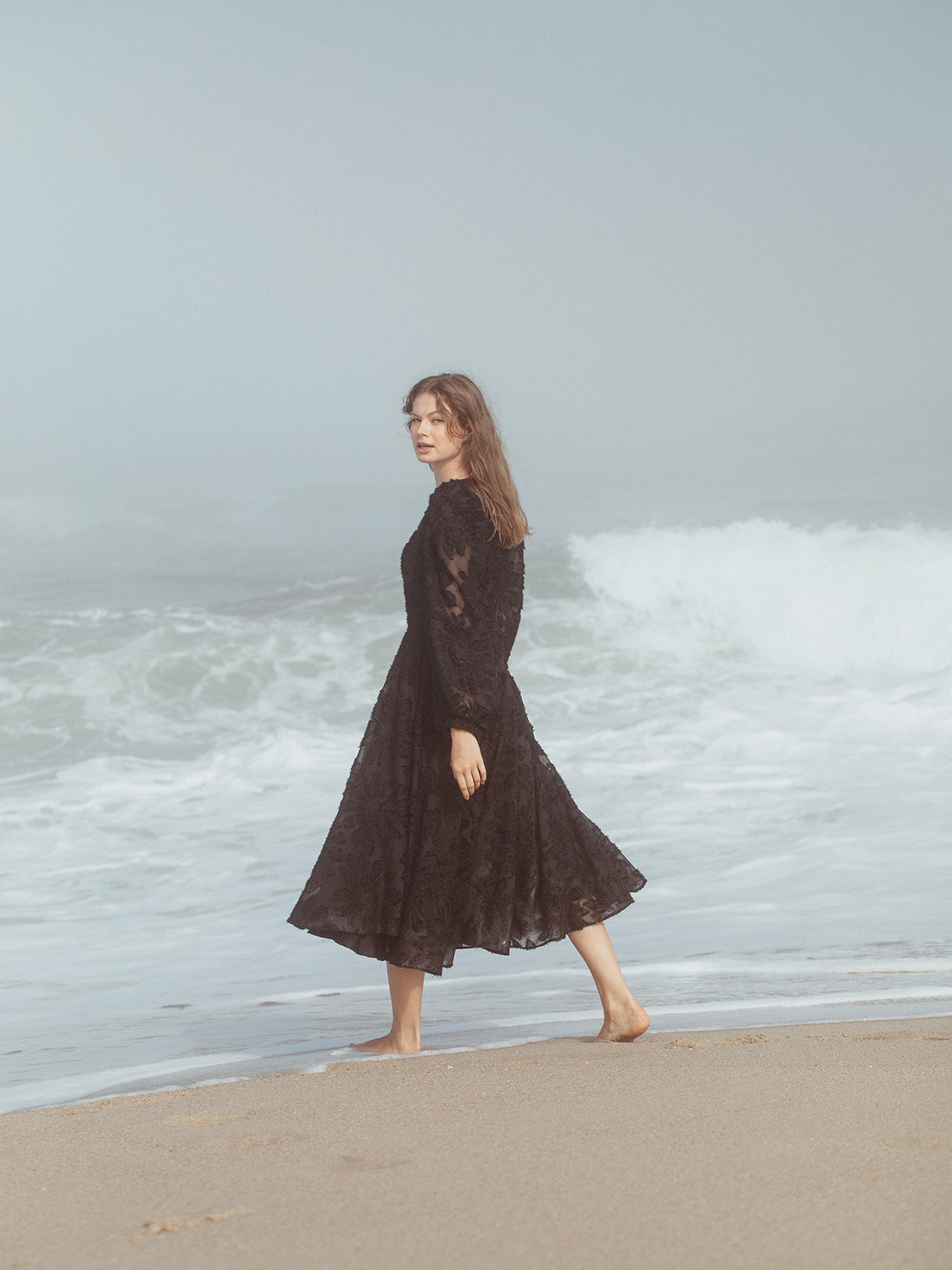 Vestido Julia | Bordado Preto