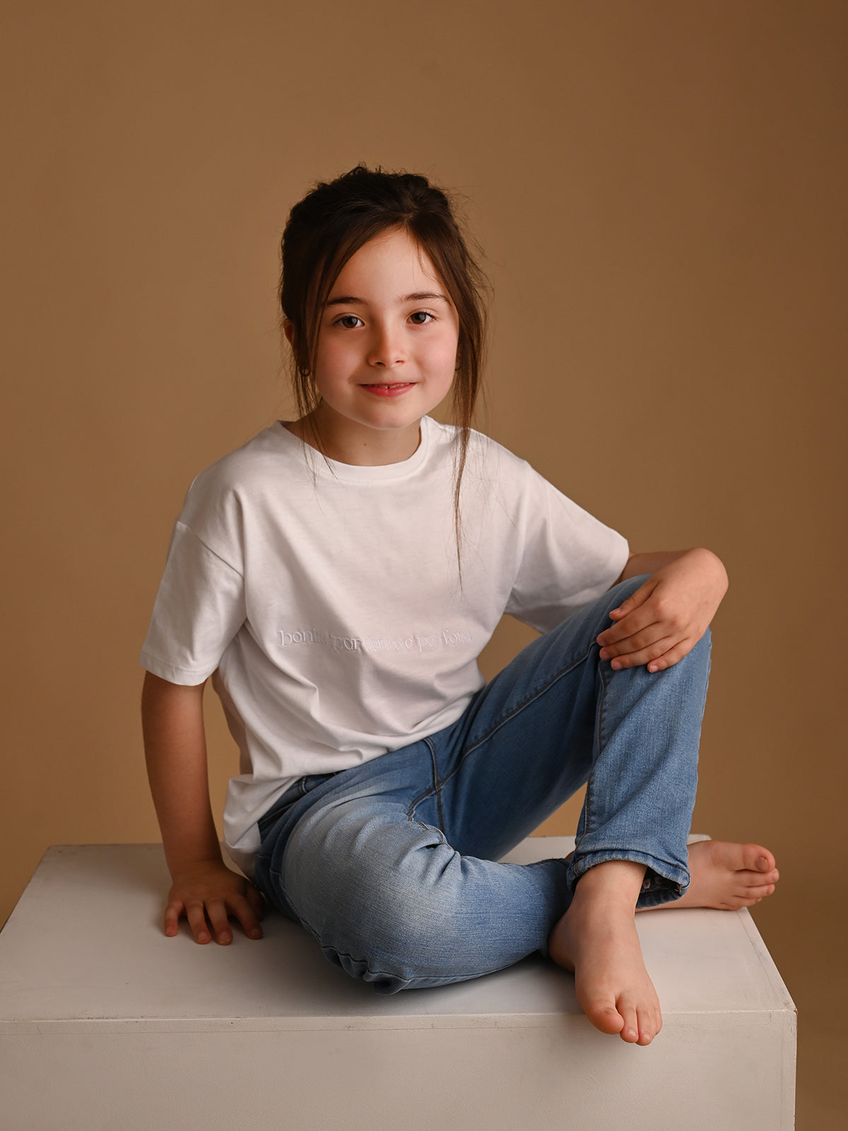 Tshirt Criança LOVE | White
