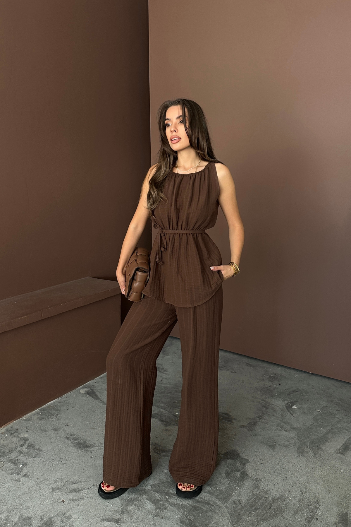 Conjunto Brianna | Brown