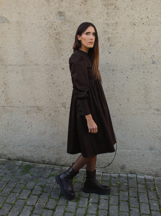 Vestido Mary | Brown