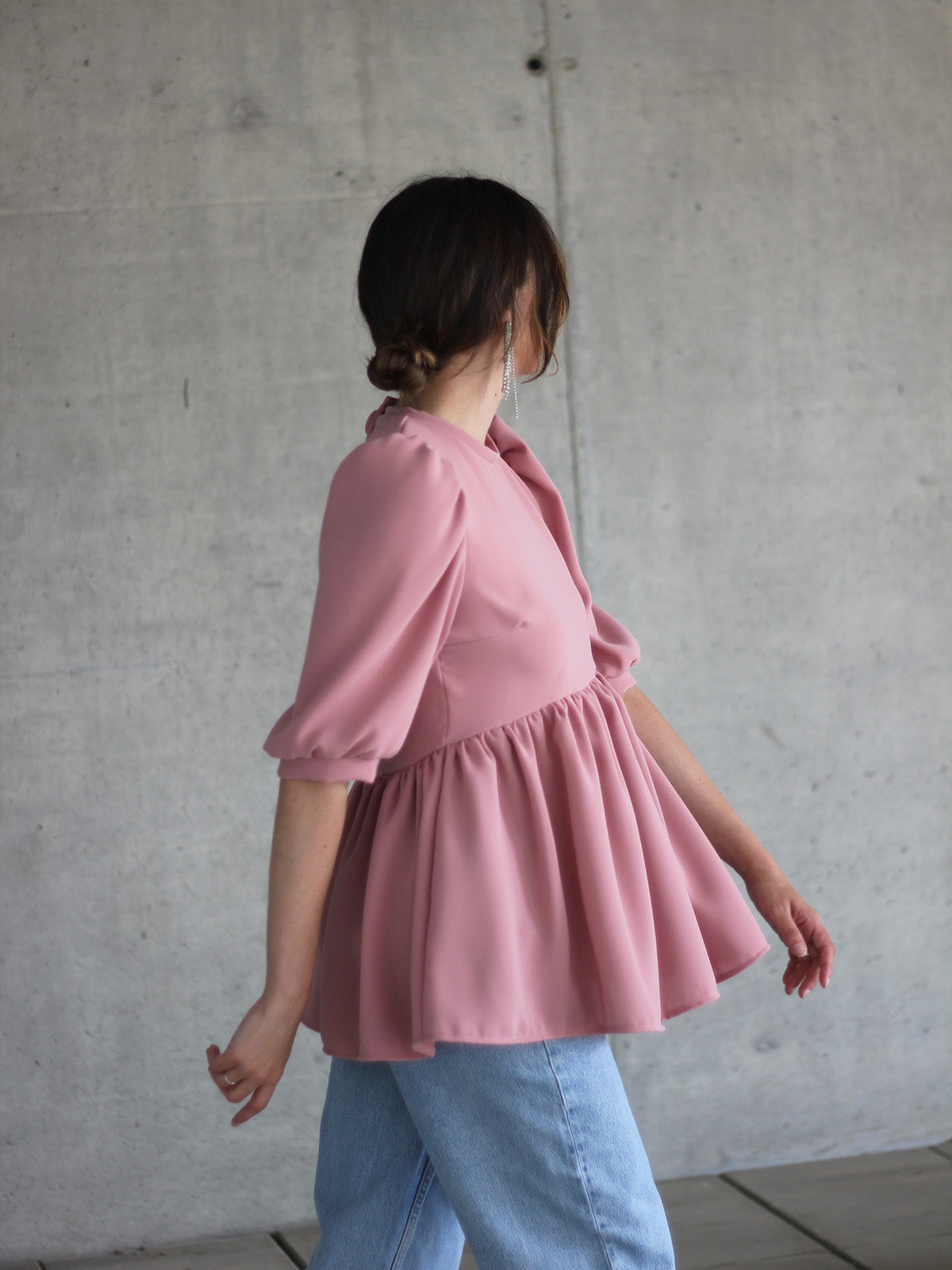 Mary Blouse | Soft Pink