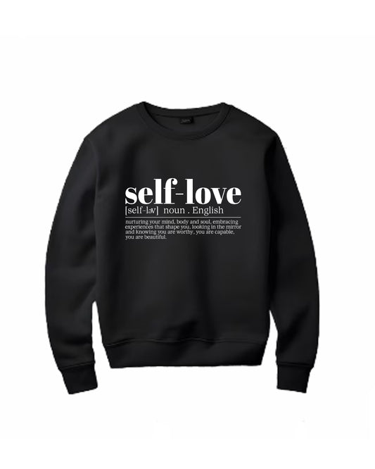 Self-Love Sweater | Preto